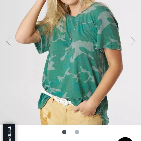 Free people camo tourist t-shirt - Picture 6 of 6